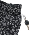 画像8: 【Cookman】　Chef Short Pants　PAISLEY BLACK (8)