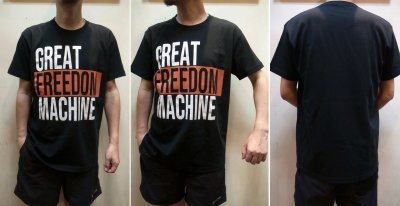 画像3: オリジナルプリントTシャツ　”GREAT FREEDOM MACHINE”