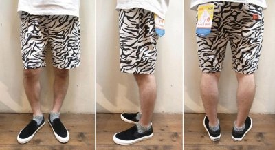 画像3: 【Cookman】　Chef Short Pants　ZEBRA