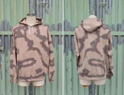 画像1: 【Infielder Design/インフィールダーデザイン】　TIE DYE SWEAT PARKA　タイダイ染めスウェットパーカー