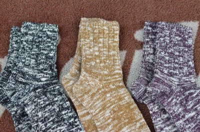 画像3: 【RoToTo/ロトト】　R1054　LOW GAUGE SLUB SOCKS