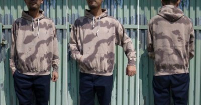 画像3: 【Infielder Design/インフィールダーデザイン】　TIE DYE SWEAT PARKA　タイダイ染めスウェットパーカー