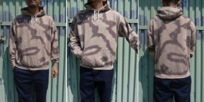 画像2: 【Infielder Design/インフィールダーデザイン】　TIE DYE SWEAT PARKA　タイダイ染めスウェットパーカー