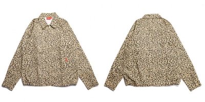 画像1: 【COOKMAN/クックマン】　Delivery Jacket 「Leopard」