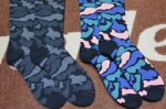 画像3: 【RoToTo/ロトト】　R1339　PILE CAMO CREWSOCKS (3)