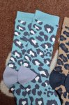 画像4: 【RoToTo/ロトト】　R1340　PILE LEOPARD CREW SOCKS (4)