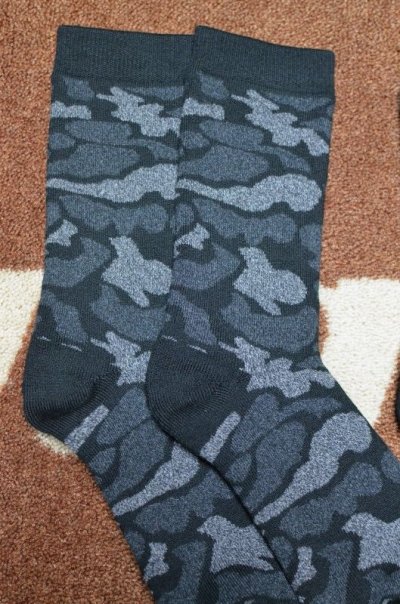 画像2: 【RoToTo/ロトト】　R1339　PILE CAMO CREWSOCKS