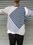 画像3: 【OLD PARK/オールドパーク】　2WAY TEE STRIPE (3)