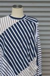 画像9: 【OLD PARK/オールドパーク】　2WAY TEE STRIPE (9)