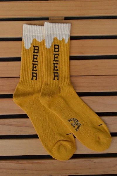 画像1: 【ROSTER SOX/ロスターソックス】　BEER SOCKS