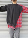 画像3: 【OLD PARK/オールドパーク】　CROSS SWEAT FLANNEL (3)