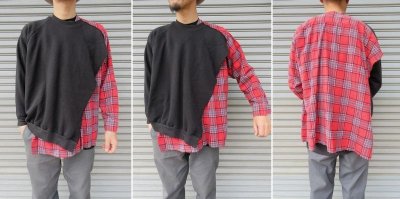 画像3: 【OLD PARK/オールドパーク】　CROSS SWEAT FLANNEL