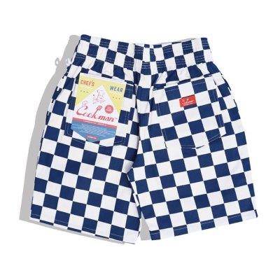 画像2: 【Cookman】　Chef Short Pants　「Checker Navy」