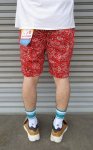 画像15: 【Cookman】　Chef Short Pants　PAISLEY RED (15)