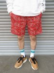 画像12: 【Cookman】　Chef Short Pants　PAISLEY RED (12)