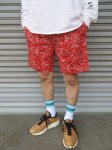 画像13: 【Cookman】　Chef Short Pants　PAISLEY RED (13)