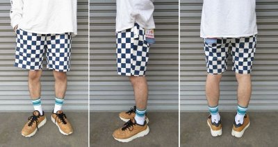 画像3: 【Cookman】　Chef Short Pants　「Checker Navy」