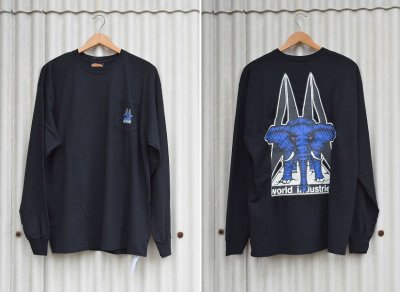 画像1: 【JACKSON MATISSE/ジャクソンマティス】　WORLD INDUSTRIES 　"MIKE VALLERY" Elephant L/S TEE