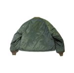 画像3: 【H.UNIT/エイチユニット】　Nylon militry zip jacket (3)