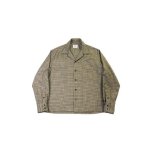 画像17: 【H.UNIT/エイチユニット】　T/R Check opencollar long sleeves shirt (17)