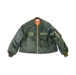 画像2: 【H.UNIT/エイチユニット】　Nylon militry zip jacket (2)