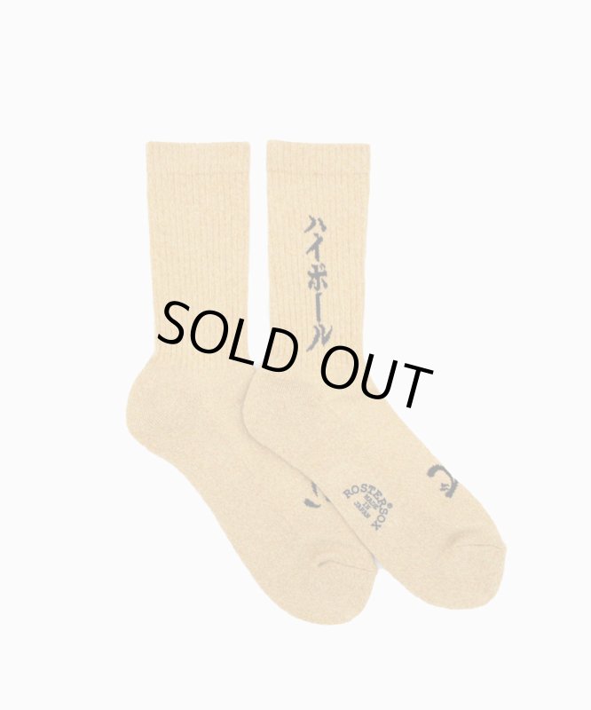 画像1: 【ROSTER SOX/ロスターソックス】　HIGHBALL SOCKS (1)