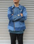 画像2: 【OLD PARK/オールドパーク】　OVERSIZED RIDERS JACKET DENIM (2)