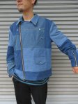 画像4: 【OLD PARK/オールドパーク】　OVERSIZED RIDERS JACKET DENIM (4)