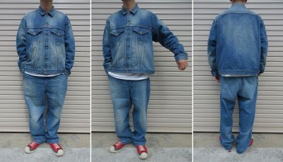 画像3: 【H.UNIT/エイチユニット】　Denim work trousers(Used wash)