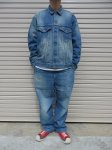 画像9: 【H.UNIT/エイチユニット】　Denim work trousers(Used wash) (9)