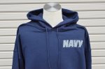 画像2: 【SOFFE/ソフィー】U.S.NAVY UNIFORM  スウェットパーカー　MADE IN USA (2)