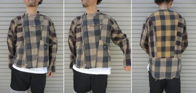 画像3: 【OLD PARK/オールドパーク】　OVERSIZED RIDERS SHIRT FLANNEL