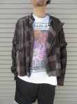 画像7: 【OLD PARK/オールドパーク】　OVERSIZED RIDERS SHIRT FLANNEL (7)