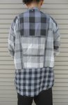 画像11: 【OLD PARK/オールドパーク】　OVERSIZED RIDERS SHIRT FLANNEL (11)