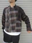 画像10: 【OLD PARK/オールドパーク】　OVERSIZED RIDERS SHIRT FLANNEL (10)