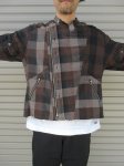 画像11: 【OLD PARK/オールドパーク】　OVERSIZED RIDERS SHIRT FLANNEL (11)