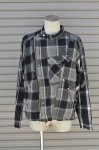 画像1: 【OLD PARK/オールドパーク】　OVERSIZED RIDERS SHIRT FLANNEL (1)