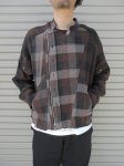 画像8: 【OLD PARK/オールドパーク】　OVERSIZED RIDERS SHIRT FLANNEL (8)