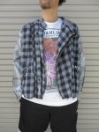 画像6: 【OLD PARK/オールドパーク】　OVERSIZED RIDERS SHIRT FLANNEL (6)