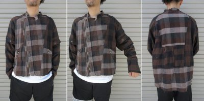 画像3: 【OLD PARK/オールドパーク】　OVERSIZED RIDERS SHIRT FLANNEL