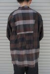 画像12: 【OLD PARK/オールドパーク】　OVERSIZED RIDERS SHIRT FLANNEL (12)