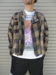 画像6: 【OLD PARK/オールドパーク】　OVERSIZED RIDERS SHIRT FLANNEL (6)