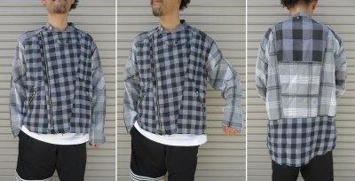 画像3: 【OLD PARK/オールドパーク】　OVERSIZED RIDERS SHIRT FLANNEL