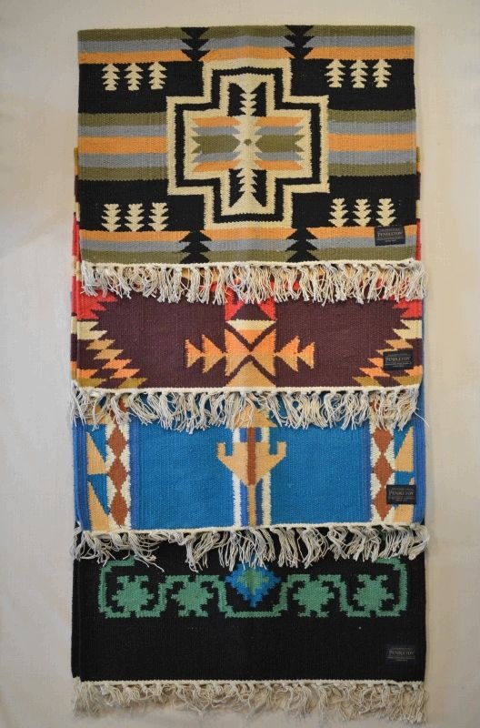 PENDLETON ペンドルトン ネイティブ柄 フリンジスモールマット OB505