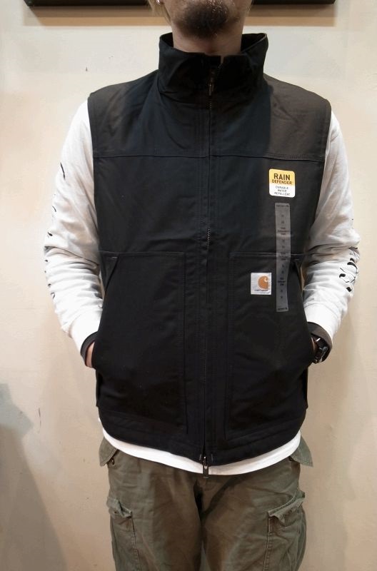 カーハート　Carhartt ジャケット  ベスト　Mサイズ　ブラック