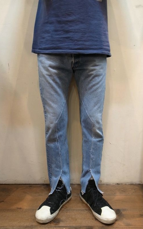 old park slit jeans