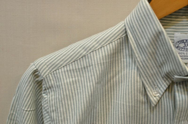The Baggy バギー ストライプオックスフォード 長袖シャツ The Baggy バギー ストライプオックスフォード 長袖シャツ