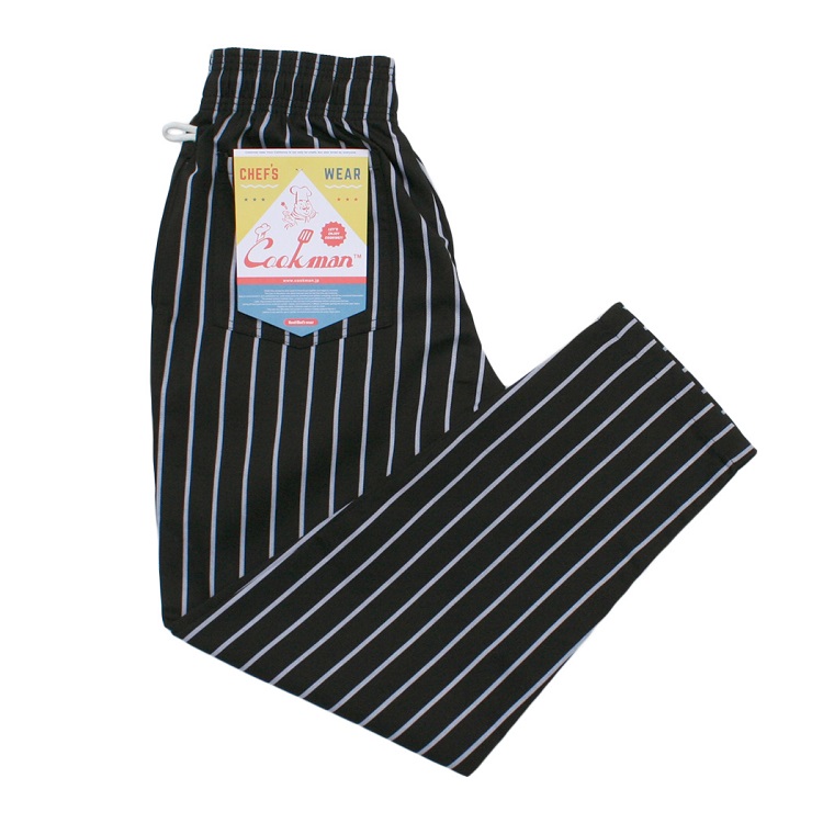 Cookman Chef Pants シェフパンツ STRIPE ストライプ イージーパンツ