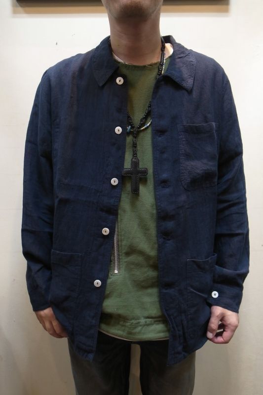 Badhiya バディーヤ Coverall linen リネンカバオール