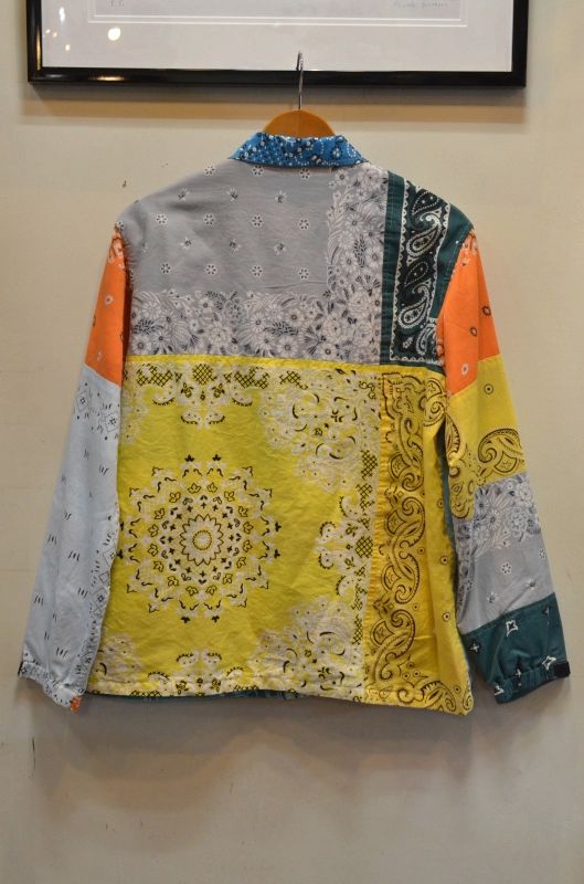 OLD PARK オールドパーク BANDANA COACH JACKET バンダナコーチ 